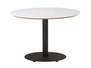 Sofabord Trend, Ø 700 mm,rund fod sort 