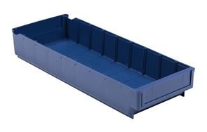 Lagerkasse fra Schoeller Allibert, H 80 mm, B 188 mm, L 500 mm Lagerkasse fra Schoeller Allibert, H 80 mm, B 188 mm, L 500 mm
