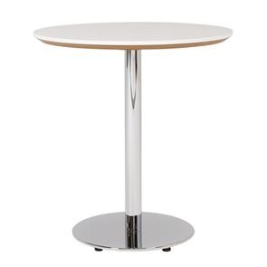 Pelarbord Trend, Ø 700 mm, kromad rundfot
