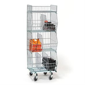 Stabelkurvesæt, 3 stabelkurve, på hjul/OUTLET Stabelkurvesæt, 3 stabelkurve, på hjul/OUTLET