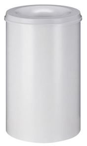 Roskakori paloturvallinen, 110 l, vaaleanharmaa, korkeus 710 mm Roskakori paloturvallinen, 110 l, vaaleanharmaa, korkeus 710 mm