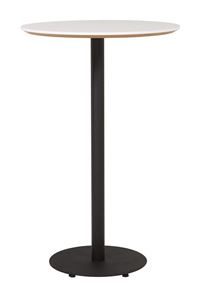 Barbord Trend, Diameter Ø700 mm, svart rund fot