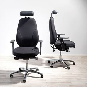 Ergonomisk Kontorstol & Skrivebordsstol på Nett | Gerdmans Kontorstol Boston, mellomhøy eller høy rygg | Gerdmans