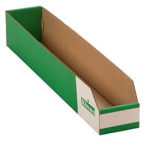 Plukkasse i pap, sammenklappelig, 50-pak, LxBxH 600x100x100 mm Plukkasse i pap, sammenklappelig, 50-pak, LxBxH 600x100x100 mm