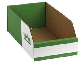 Plukkasse i pap, sammenklappelig, 50-pak, LxBxH 300x150x100 mm Plukkasse i pap, sammenklappelig, 50-pak, LxBxH 300x150x100 mm