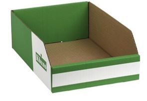 Plukkasse i pap, sammenklappelig, 50-pak, LxBxH 300x200x100 mm Plukkasse i pap, sammenklappelig, 50-pak, LxBxH 300x200x100 mm