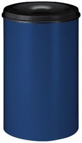 Roskakori paloturvallinen, 110 l, koboltinsininen, korkeus 710 mm Roskakori paloturvallinen, 110 l, koboltinsininen, korkeus 710 mm
