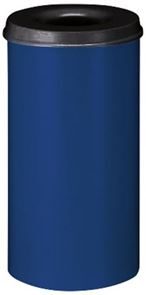 Roskakori paloturvallinen, 50 l, koboltinsininen, korkeus 625 mm Roskakori paloturvallinen, 50 l, koboltinsininen, korkeus 625 mm