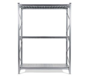 Lagerhylla Maxi, grund, BxDxH 1886x600x2500, galvade hyllplan Lagerhylla Maxi, grund, BxDxH 1886x600x2500, galvade hyllplan