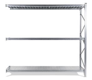 Lagerhylla Maxi, utbyggnad, BxDxH 2720x600x2500, galvade hyllplan  Lagerhylla Maxi, utbyggnad, BxDxH 2720x600x2500, galvade hyllplan