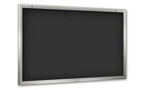 Oppslagsskap, innendørs/utendørs, BxH 1600x1025 mm, antrasitt Oppslagsskap, innendørs/utendørs, BxH 1600x1025 mm, antrasitt