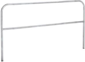 Törmäyssuoja, valettava, galvanoitu, P 2000 mm