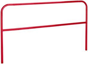 Törmäyssuoja, valettava, punainen, P 2000 mm