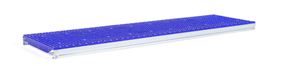 Hylleplate til lagerhylle Flex BxD 1500x320, blå plast Hylleplate til lagerhylle Flex BxD 1500x320, blå plast