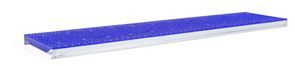 Hylleplate til lagerhylle Flex BxD 1800x320, blå plast Hylleplate til lagerhylle Flex BxD 1800x320, blå plast