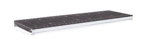 Hylleplate til lagerhylle Flex BxD 1200x320, svart plast Hylleplate til lagerhylle Flex BxD 1200x320, svart plast
