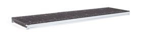 Hylleplate til lagerhylle Flex BxD 1500x320, svart plast Hylleplate til lagerhylle Flex BxD 1500x320, svart plast