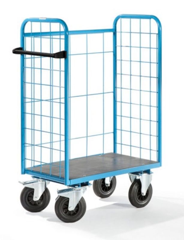 Postbur 500 kg Noor, med gallerväggar, på 3 sidor, längd 950 mm | Gerdmans