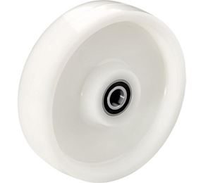 Polyamidhjul, kulelager, hjul ØxB 200x50 mm, lastekapasitet 1000 kg Polyamidhjul, kulelager, hjul ØxB 200x50 mm, lastekapasitet 1000 kg