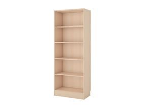 Bokhylla Houston, BxDxH 800x320x2000 mm, björkfanér /OUTLET Bokhylla Houston, BxDxH 800x320x2000 mm, björkfanér /OUTLET