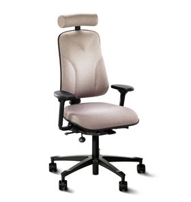 Ergonomisk Kontorstol & Skrivebordsstol på Nett | Gerdmans Kontorstol Boston, mellomhøy eller høy rygg | Gerdmans