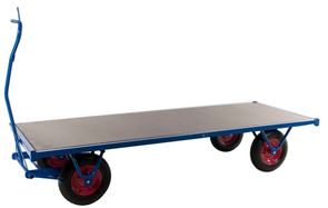 Transportvagn, LxB 3000x1000 mm, max 750-1500 kg Transportvagn, LxB 3000x1000 mm, max 750-1500 kg