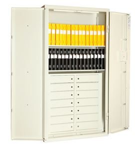 Kassakaappi Thio, avainlukko, 1900x1250x500 mm