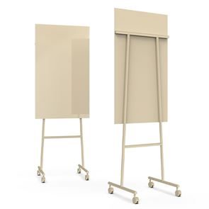 Lasinen valkotaulu Mono Lintex, pyörillä, 1203x707 mm, vaaleankeltainen Lasinen valkotaulu Mono Lintex, pyörillä, 1203x707 mm, vaaleankeltainen