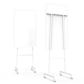 Lasinen valkotaulu Mono Lintex, pyörillä, 1203x707 mm, valkoinen Lasinen valkotaulu Mono Lintex, pyörillä, 1203x707 mm, valkoinen