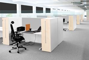 Skärmvägg Silence Nordic Screen, 1720x1800 mm, tyg/trä