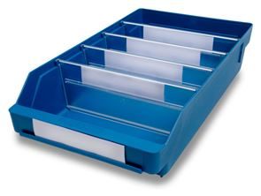 Ottolaatikko Stemo, 400x240x150 mm, 10-pakk, sininen Ottolaatikko Stemo, 400x240x150 mm, 10-pakk, sininen