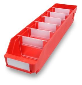 Ottolaatikko Stemo, 500x120x95 mm, 30-pakk, punainen Ottolaatikko Stemo, 500x120x95 mm, 30-pakk, punainen