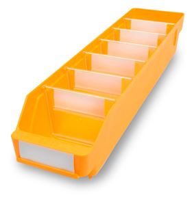 Ottolaatikko Stemo, 500x120x95 mm, 30-pakk, keltainen Ottolaatikko Stemo, 500x120x95 mm, 30-pakk, keltainen