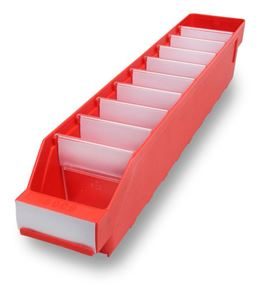 Ottolaatikko Stemo, 500x90x95 mm, 40-pakk, punainen Ottolaatikko Stemo, 500x90x95 mm, 40-pakk, punainen
