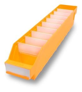 Ottolaatikko Stemo, 500x90x95 mm, 40-pakk, keltainen Ottolaatikko Stemo, 500x90x95 mm, 40-pakk, keltainen