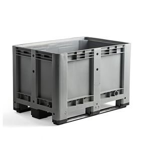 Plastcontainer Burgha, med meier, 470 liter Plastcontainer Burgha, med meier, 470 liter