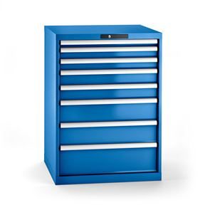 Työkalulaatikosto Lista, 8 laatikkoa, LxSxK 717x725x1000mm, sininen RAL 5010 Työkalulaatikosto Lista, 8 laatikkoa, LxSxK 717x725x1000mm, sininen RAL 5010
