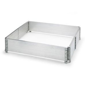 Pallkrage av metall, LxB 1200x1000 mm, 6 gångjärn, 2 st/fp, 5 fp eller fler  Pallkrage av metall, LxB 1200x1000 mm, 6 gångjärn, 2 st/fp, 5 fp eller fler