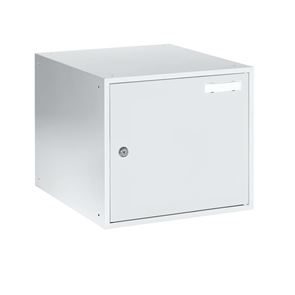 Lokerokaappi Kyro, LxSxK 400x450x350 mm, vaaleanharmaa ovi, vaaleanharmaa runko Lokerokaappi Kyro, LxSxK 400x450x350 mm, vaaleanharmaa ovi, vaaleanharmaa runko