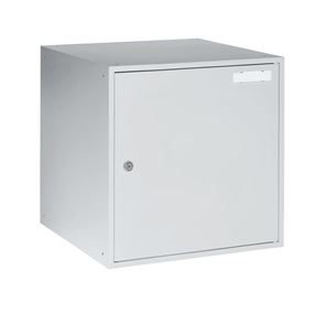 Lokerokaappi Kyro, LxSxK 450x450x450 mm, vaaleanharmaa ovi, vaaleanharmaa runko Lokerokaappi Kyro, LxSxK 450x450x450 mm, vaaleanharmaa ovi, vaaleanharmaa runko
