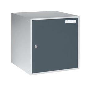 Lokerokaappi Kyro, LxSxK 450x450x450 mm, tummanharmaa ovi,vaaleanharmaa runko Lokerokaappi Kyro, LxSxK 450x450x450 mm, tummanharmaa ovi,vaaleanharmaa runko