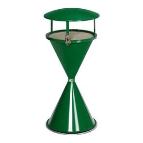 Tuhkakuppi ulkokäyttöön, lattiamalli, vihreä Tuhkakuppi ulkokäyttöön, lattiamalli, vihreä