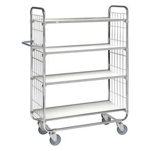Hyllevogn Ven, LxBxH 815x470x1590 mm, 4 hyller