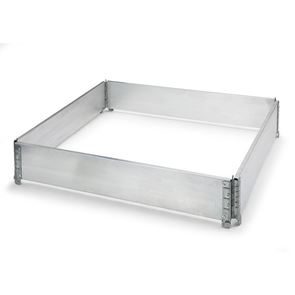 Pallkrage av metall, LxB 1200x1000 mm, 4 gångjärn, 2 st/fp, 5 fp eller fler  Pallkrage av metall, LxB 1200x1000 mm, 4 gångjärn, 2 st/fp, 5 fp eller fler
