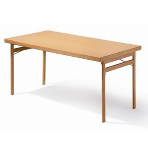 Hopfällbart bord Fixbord, LxB 1500x700 mm, boklaminat