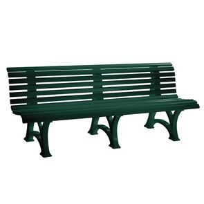 Puistonpenkki Ropi 13, KxL 800x2000 mm, vihreä Puistonpenkki Ropi 13, KxL 800x2000 mm, vihreä