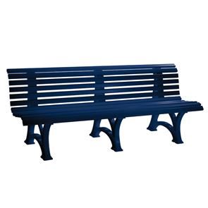 Puistonpenkki Ropi 13, KxL 800x2000 mm, sininen Puistonpenkki Ropi 13, KxL 800x2000 mm, sininen