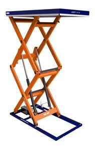 Lyftbord Edmolift T-Serie höjdsax, TSD 1500, LxB 2200x1200 mm, Kap 1500 kg Lyftbord Edmolift T-Serie höjdsax, TSD 1500, LxB 2200x1200 mm, Kap 1500 kg