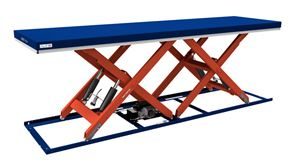 Nostopöytä Edmolift, T-sarja, peräkkäissakset, TSH 4001, PxL 4400x1200 mm, kap 4000 kg Nostopöytä Edmolift, T-sarja, peräkkäissakset, TSH 4001, PxL 4400x1200 mm, kap 4000 kg