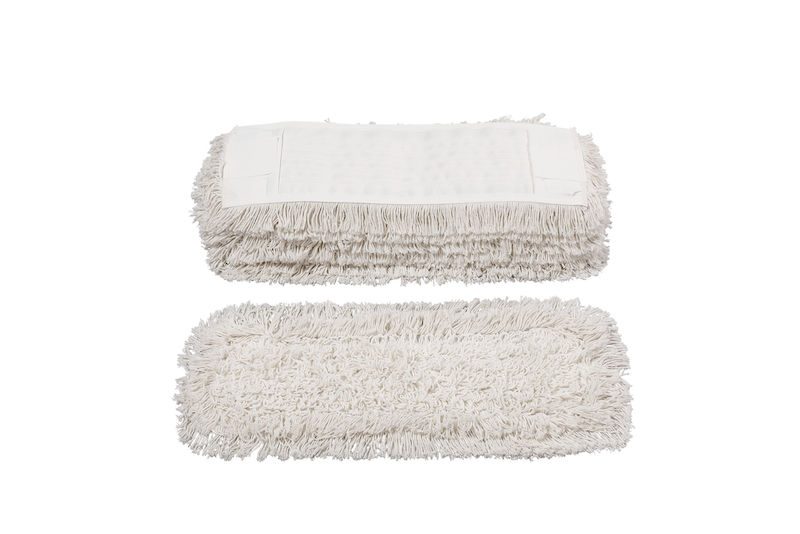 Moppetrekk i bomull, 10-pk Rita, 500 mm, med lommer og klaffer | Gerdmans